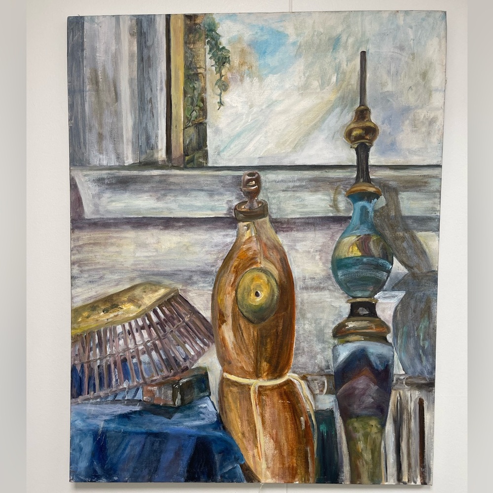 2 Beautiful canvas oil paintings ($70 each)